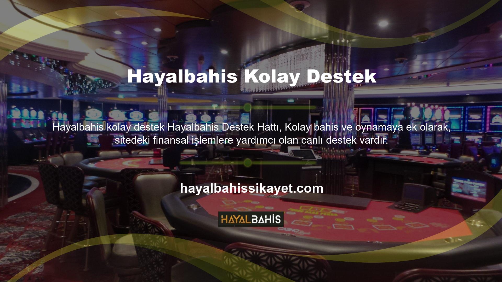 Hayalbahis yardıma ihtiyacınız varsa, web sitesinin sağ alt köşesine göz atın